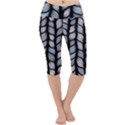 Seamless pattern with interweaving braids Lightweight Velour Cropped Yoga Leggings View1