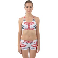 Motif Back Web Gym Set by Sobalvarro