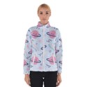 Cute planet space seamless pattern background Winter Jacket View1