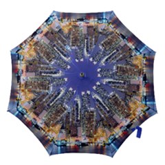 New-york Cityscape  Hook Handle Umbrellas (small) by Dushan