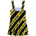 Warning Colors Yellow And Black - Police No Entrance 2 Kids  Layered Skirt Swimsuit View2