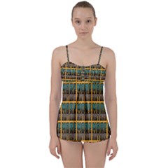 More Nature - Nature Is Important For Humans - Save Nature Babydoll Tankini Set by DinzDas
