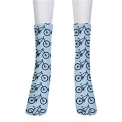 Mountain Bike - Mtb - Hardtail And Dirt Jump Men s Crew Socks by DinzDas