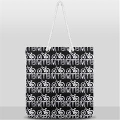 Mountain Bike - Mtb - Hardtail And Dirt Jump 2 Full Print Rope Handle Tote (large) by DinzDas