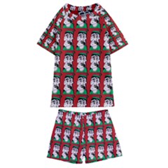 Village Dude - Hillbilly And Redneck - Trailer Park Boys Kids  Swim Tee And Shorts Set by DinzDas