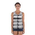 Gloomy Future  - Gas Mask And Pandemic Threat - Corona Times Sport Tank Top  View1