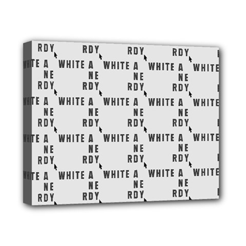 White And Nerdy - Computer Nerds And Geeks Canvas 10  X 8  (stretched) by DinzDas