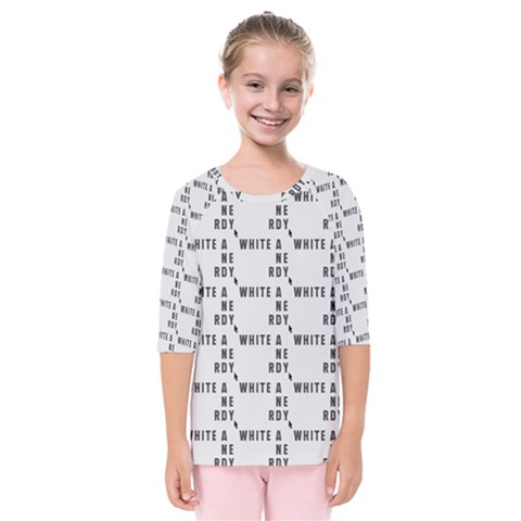 White And Nerdy - Computer Nerds And Geeks Kids  Quarter Sleeve Raglan Tee by DinzDas