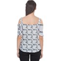 White And Nerdy - Computer Nerds And Geeks Cutout Shoulder Tee View2