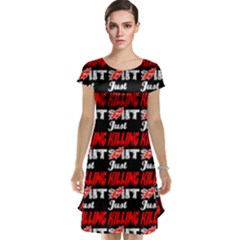 Just Killing It - Silly Toilet Stool Rocket Man Cap Sleeve Nightdress by DinzDas