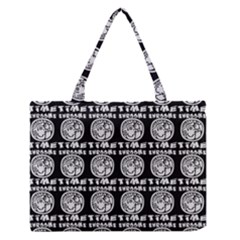 Inka Cultur Animal - Animals And Occult Religion Zipper Medium Tote Bag by DinzDas