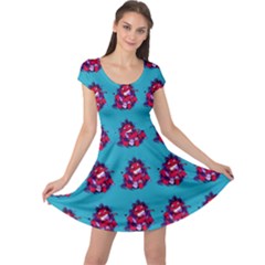 Little Devil Baby - Cute And Evil Baby Demon Cap Sleeve Dress by DinzDas
