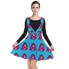 Little Devil Baby - Cute And Evil Baby Demon Plunge Pinafore Dress by DinzDas