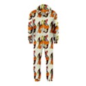 Love And Flowers And Peace Fo All Hippies Hooded Jumpsuit (Kids) View2