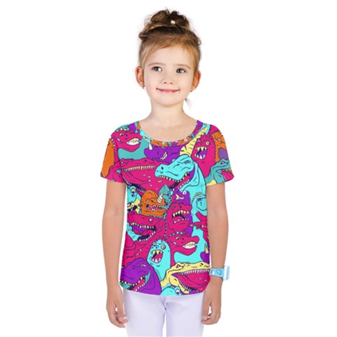 Dinos Kids  One Piece Tee by Sobalvarro