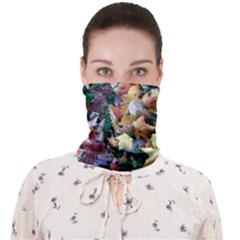 Scattered Leaves Face Covering Bandana (adult) by SusanFranzblau
