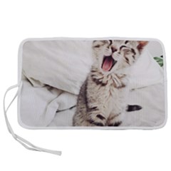 Laughing Kitten Pen Storage Case (l) by Sparkle