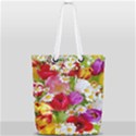 Beautiful Floral Full Print Rope Handle Tote (Small) View2