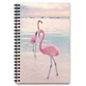 Flamingos Beach 5.5  x 8.5  Notebook View1