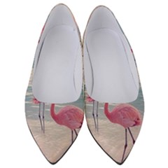 Flamingos Beach Women s Low Heels by Sparkle