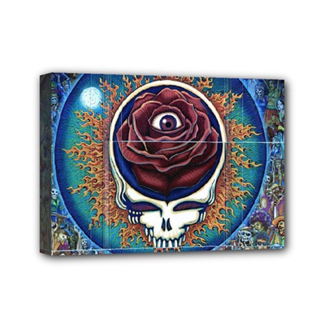 Grateful Dead Ahead Of Their Time Mini Canvas 7  X 5  (stretched) by Sapixe