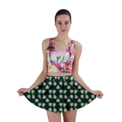 Darla Teal Mini Skirt by snowwhitegirl
