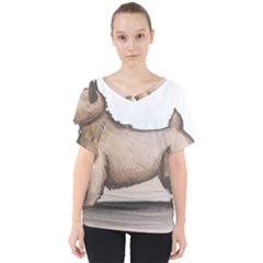 New Art Infliction Logo V-neck Dolman Drape Top by Spenny11