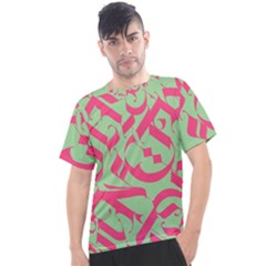 Pattern Ornament Gothic Style Elegant Font Tattoos Men s Sport Top by Amaryn4rt