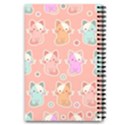 Cute Kawaii Kittens Seamless Pattern 5.5  x 8.5  Notebook View2
