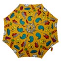 Graffiti Characters Seamless Ornament Hook Handle Umbrellas (Large) View1