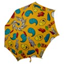 Graffiti Characters Seamless Ornament Hook Handle Umbrellas (Small) View2
