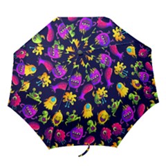 Space Patterns Folding Umbrellas by Amaryn4rt