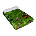 Seamless Pattern With Kids Fitted Sheet (Full/ Double Size) View2