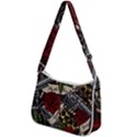 Seamless Vector Pattern Zip Up Shoulder Bag View2
