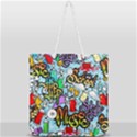 Graffiti Characters Seamless Pattern Full Print Rope Handle Tote (Large) View2