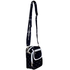 Vintage Car Motif Print Pattern Shoulder Strap Belt Bag by dflcprintsclothing