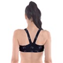 Vintage Car Motif Print Pattern Plunge Bikini Top View2