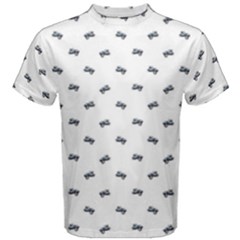 Vintage Car Motif Prin Pattern 2001 Men s Cotton Tee by dflcprintsclothing