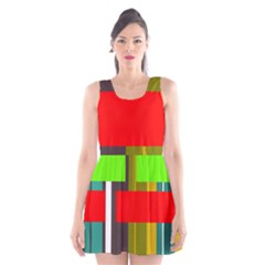 Serippy Scoop Neck Skater Dress by SERIPPY