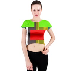 Serippy Crew Neck Crop Top by SERIPPY
