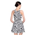 Vector-eclectic-fabric-seamless-pattern-animal-background-with-baroque-ornament Reversible Skater Dress View2