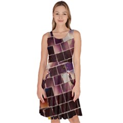Disco Ball Knee Length Skater Dress With Pockets by essentialimage