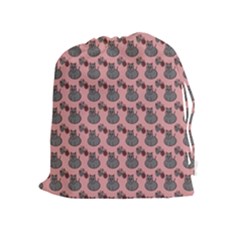 Cats Drawstring Pouch (xl) by Sparkle