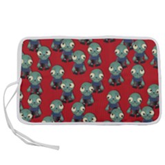Zombie Virus Pen Storage Case (m) by helendesigns