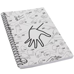 Hands Reference Art Drawing 5 5  X 8 5  Notebook by Mariart