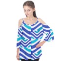 Colored Abstract Print1 Flutter Tees View1