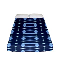 Geometry Blocks Fitted Sheet (full/ Double Size) by Sparkle