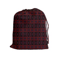 Digital Mandale Drawstring Pouch (xl) by Sparkle