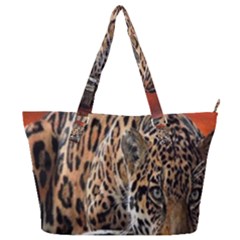 Nature With Tiger Full Print Shoulder Bag by Sparkle