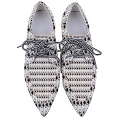 Flamingos Pointed Oxford Shoes by Sparkle